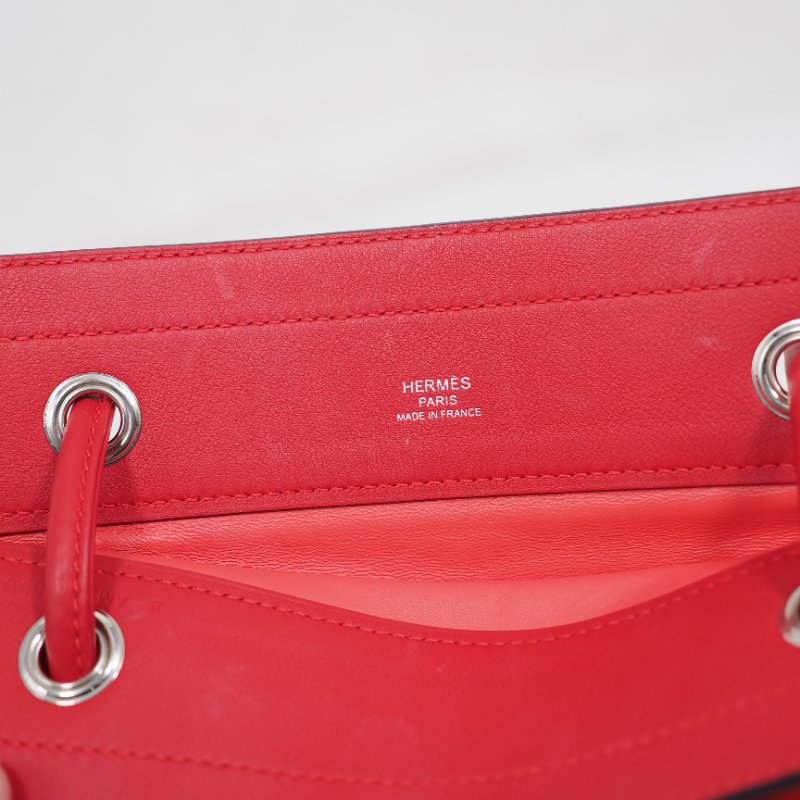 HERMES Aline 紅色斜孭袋-9