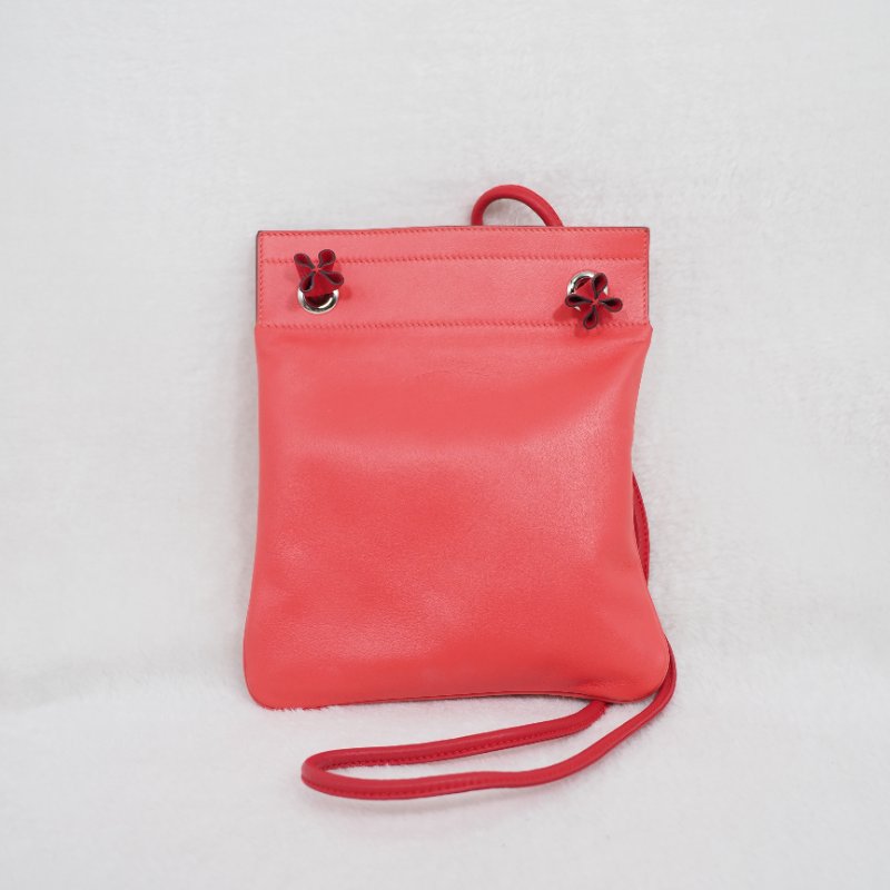 HERMES Aline 紅色斜孭袋-11