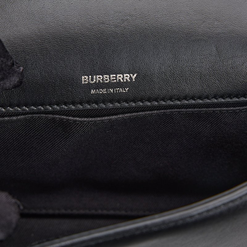 二手Burberry Lola 小號鍊包/黑銀-20