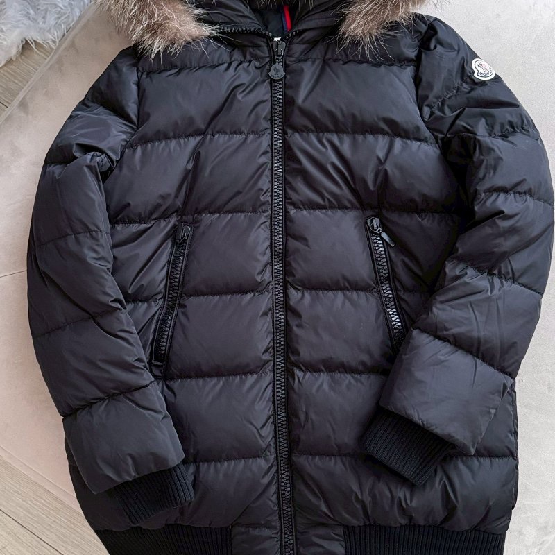 moncler 浣熊毛 羽絨外套 2碼 95新配件塵袋-0