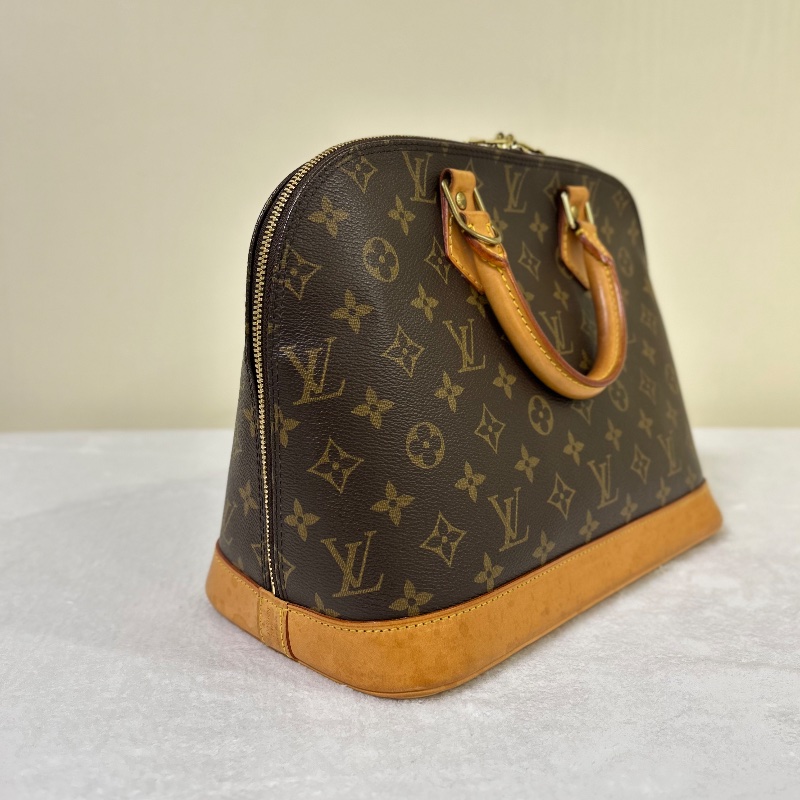 LV Alma PM 老花手提包-11