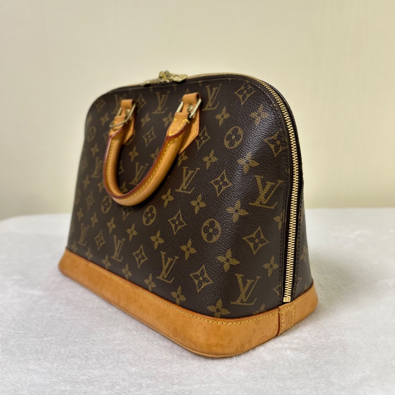 LV Alma PM 老花手提包-12