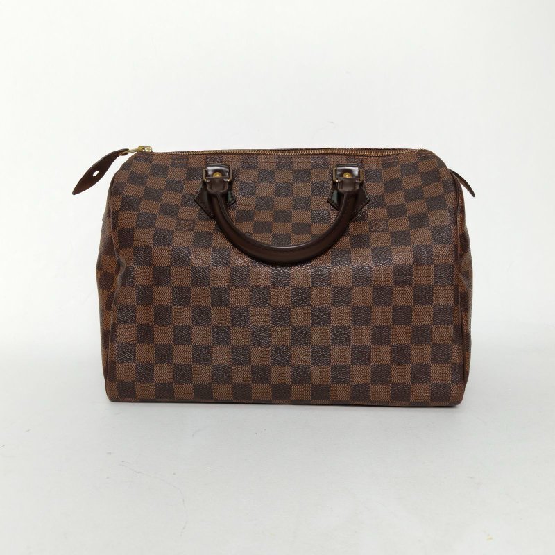 LOUIS VUITTON Sp30無肩帶棕色棋盤格PVC2011肩背包-2