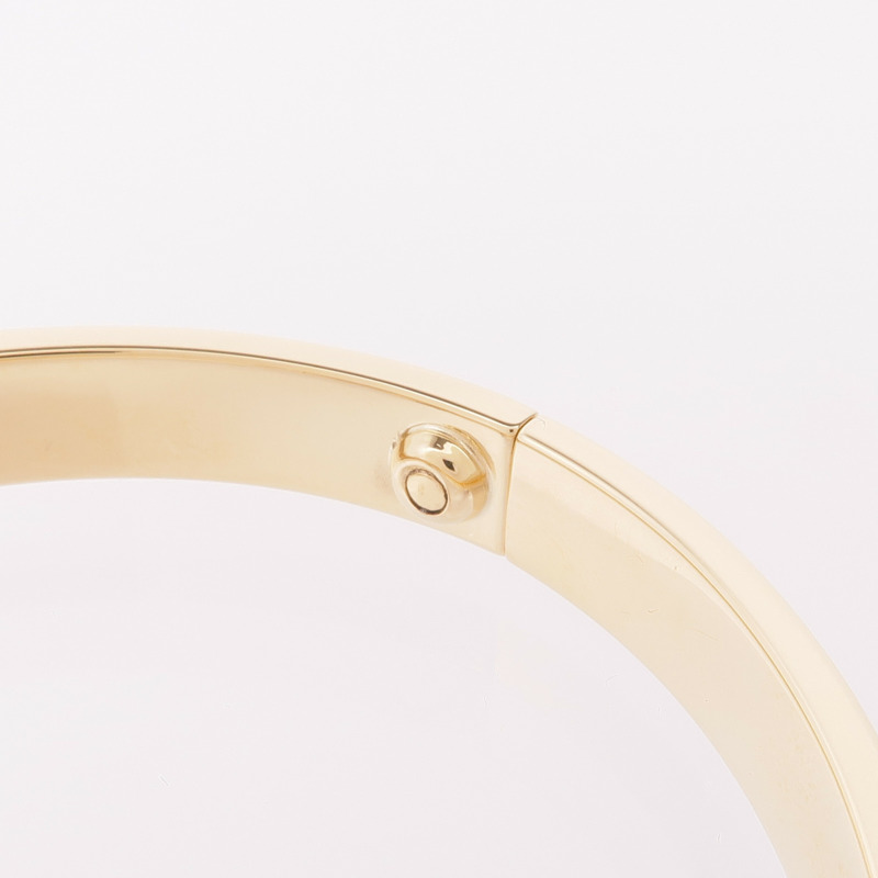 CARTIER 18K黃金Love Bracelet手鐲Cartier#18-5