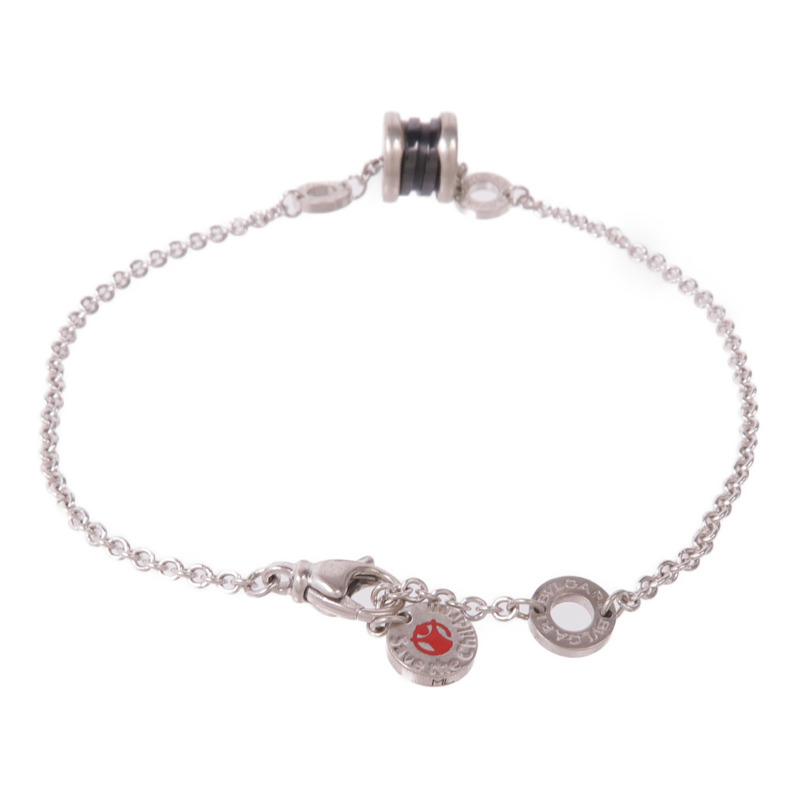 BVLGARI 925純銀/陶瓷Save The Children Bracelet手鏈-2