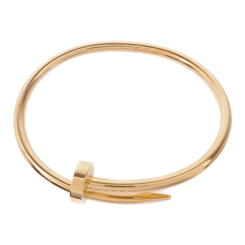 CARTIER 18K玫瑰金Juste un Clou手鐲Cartier#16-3