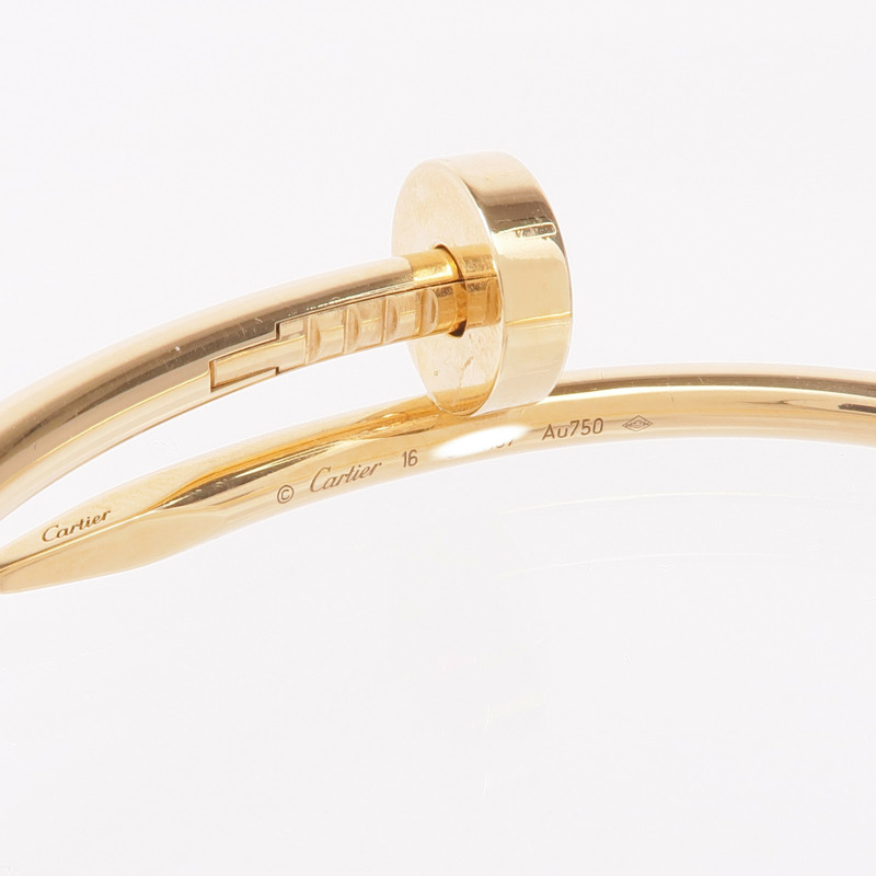 CARTIER 18K玫瑰金Juste un Clou手鐲Cartier#16-4