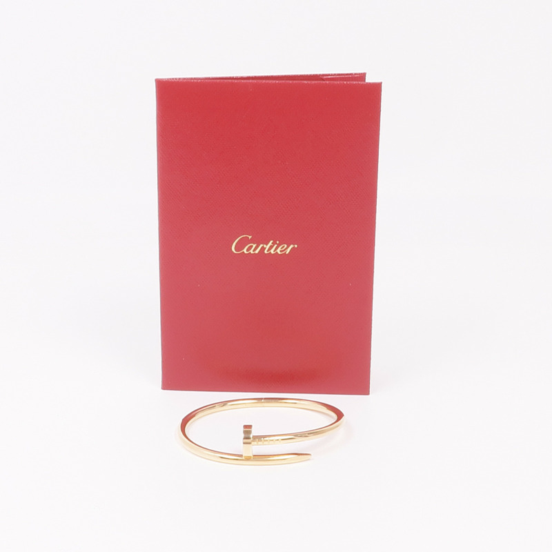 CARTIER 18K玫瑰金Juste un Clou手鐲Cartier#16-7
