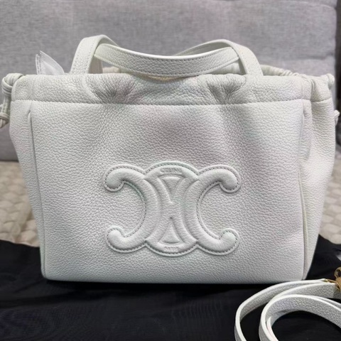 誠可議Celine 牛皮托特包 肩背斜背手提包 22*17*15 98新配件塵袋