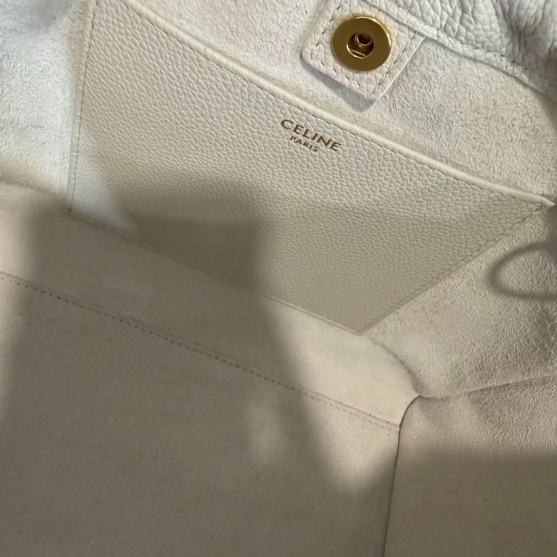 誠可議Celine 牛皮托特包 肩背斜背手提包 22*17*15 98新配件塵袋-2