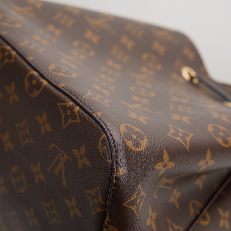 二手Lv neonoe mm黑桶/晶片款-7