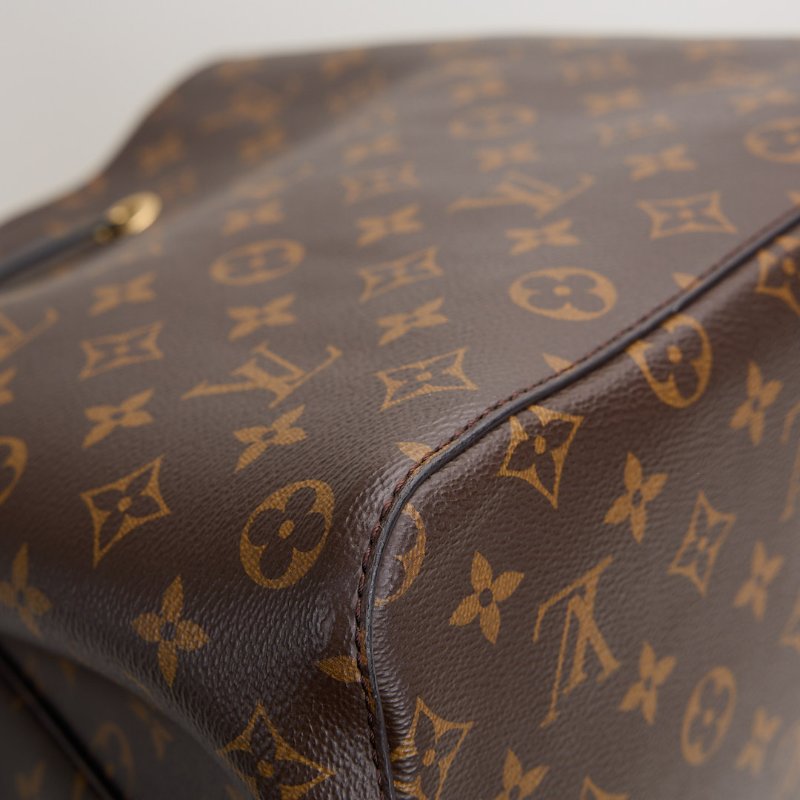 二手Lv neonoe mm黑桶/晶片款-8