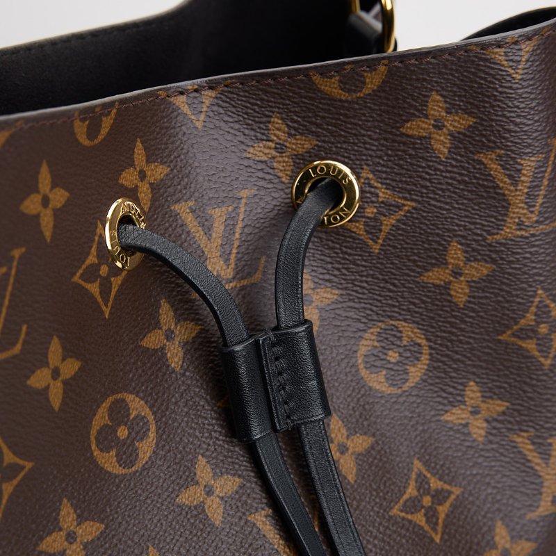 二手Lv neonoe mm黑桶/晶片款-12