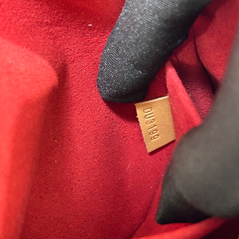 LV Tambourine 老花馬鞍包肩背包-21