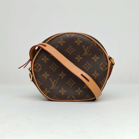 LOUIS VUITTON BOITECHAPEAUSOUPLE軟圓餅小號17老花PVC2020肩背包