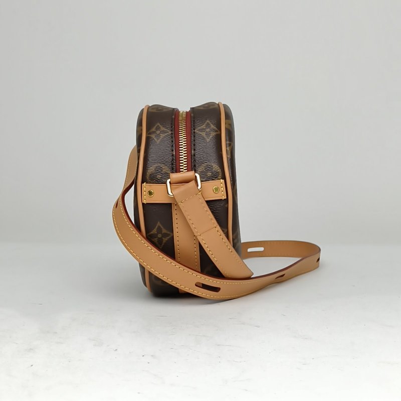 LOUIS VUITTON BOITECHAPEAUSOUPLE軟圓餅小號17老花PVC2020肩背包-1