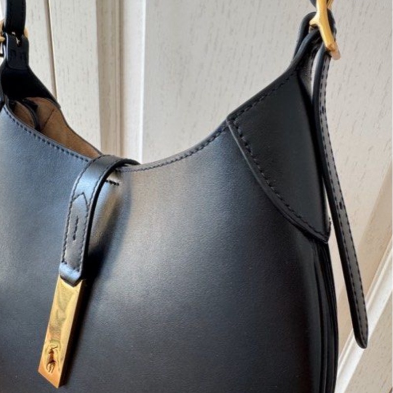 全🆕Polo Ralph Lauren Polo ID餃子包小牛皮 單肩手提包小號 small-2