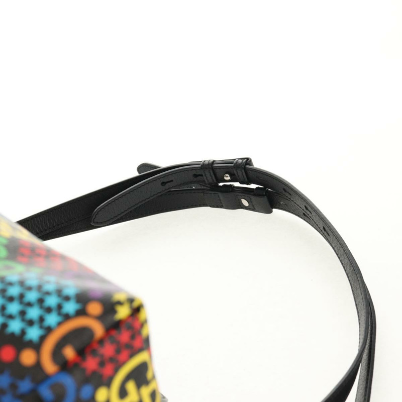 【日本直送】GUCCI GG迷幻波士頓包 PVC材質 兩用 多色 銀色 587866 正品 147573M-14