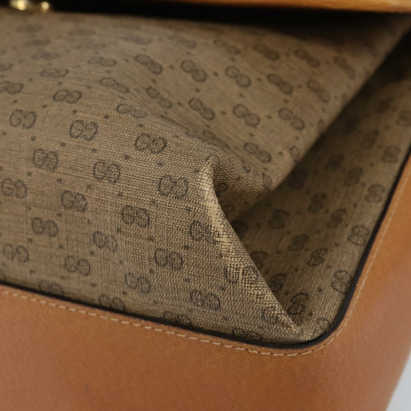 【日本直送】GUCCI Micro GG Supreme 單肩包 PVC 金 米色 正品 ep11768-8