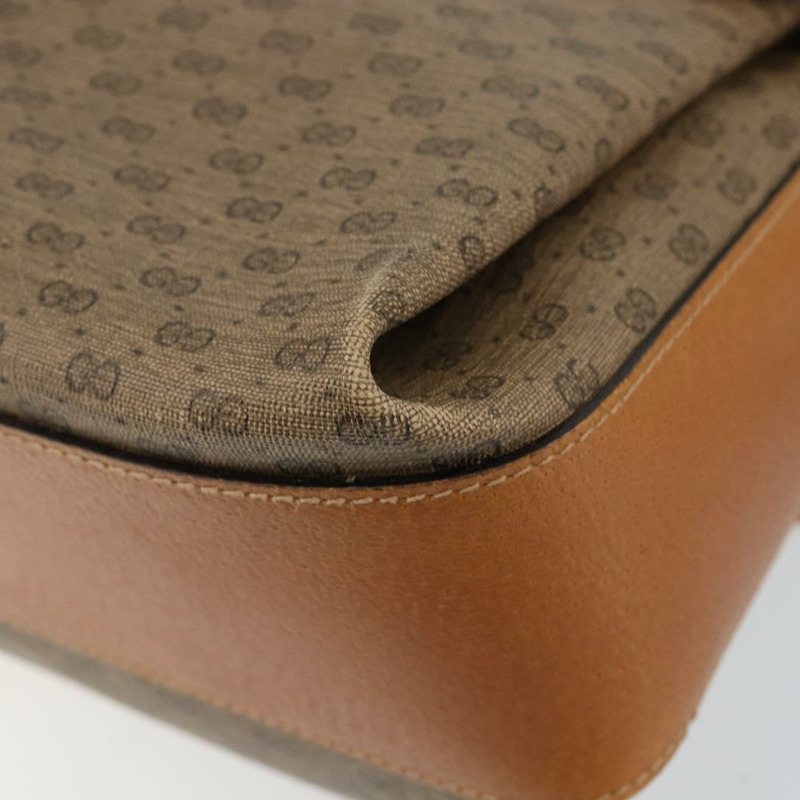 【日本直送】GUCCI Micro GG Supreme 單肩包 PVC 金 米色 正品 ep11768-14