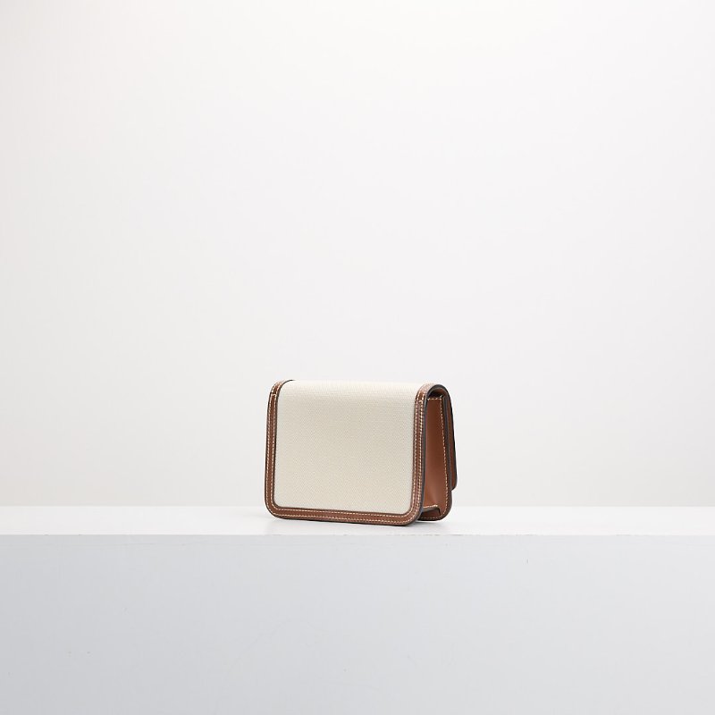 二手Burberry TB mini 帆布斜背包-2