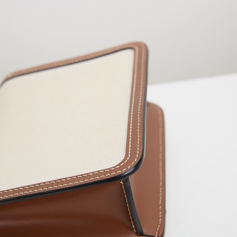 二手Burberry TB mini 帆布斜背包-9