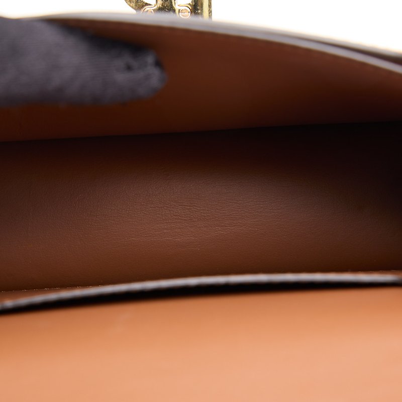 二手Burberry TB mini 帆布斜背包-20