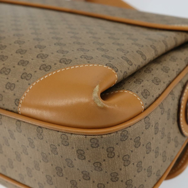 【日本直送】GUCCI Micro GG Supreme 單肩包 PVC 金 米色 001 116 0924 正品 ep11850-14