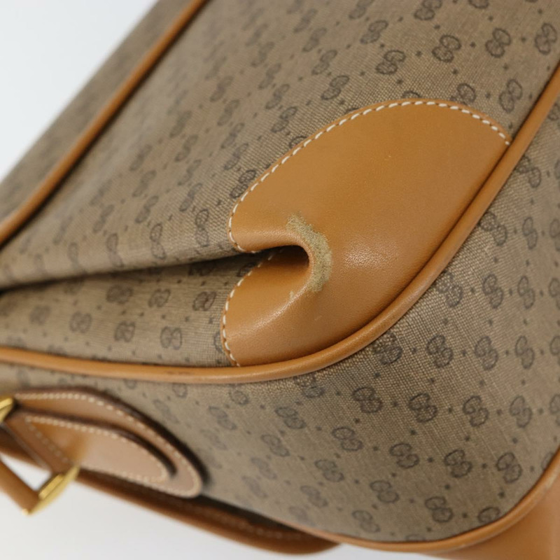 【日本直送】GUCCI Micro GG Supreme 單肩包 PVC 金 米色 001 116 0924 正品 ep11850-15