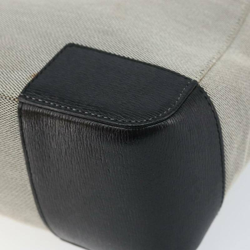 【日本直送】GUCCI 手提包 帆布 皮革 灰色 金色 正品 ep11846-8