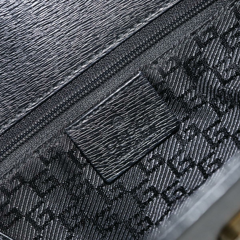 【日本直送】GUCCI 手提包 帆布 皮革 灰色 金色 正品 ep11846-10