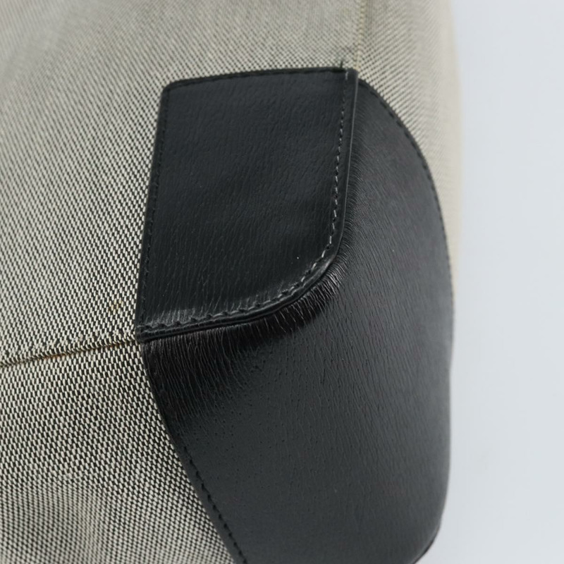 【日本直送】GUCCI 手提包 帆布 皮革 灰色 金色 正品 ep11846-15