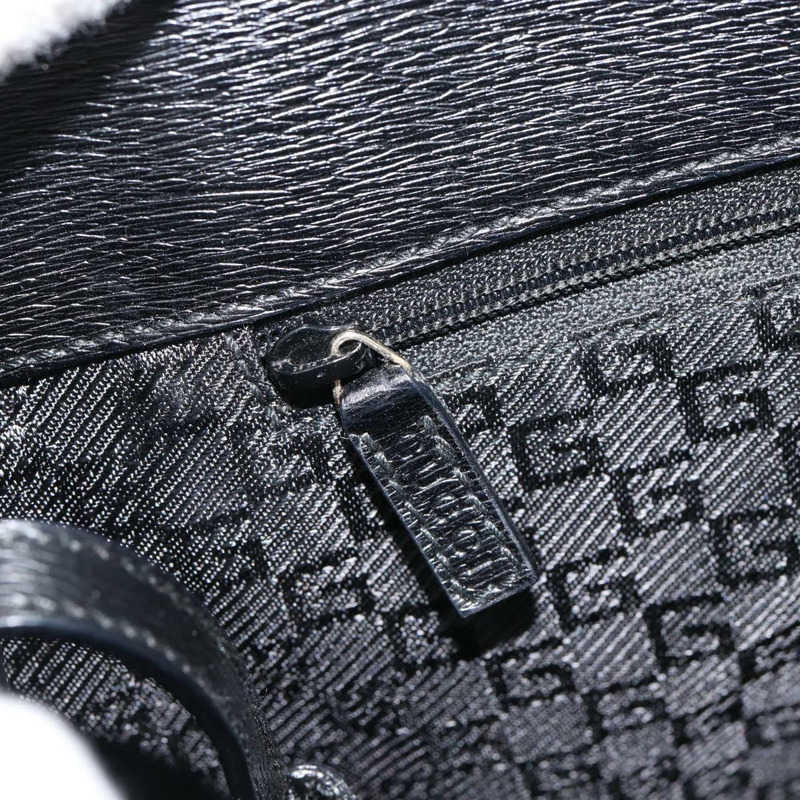 【日本直送】GUCCI 手提包 帆布 皮革 灰色 金色 正品 ep11846-19