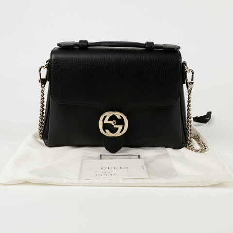 GUCCI 互扣式頂部手把手提單肩包 510302