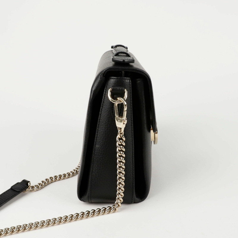 GUCCI 互扣式頂部手把手提單肩包 510302-6