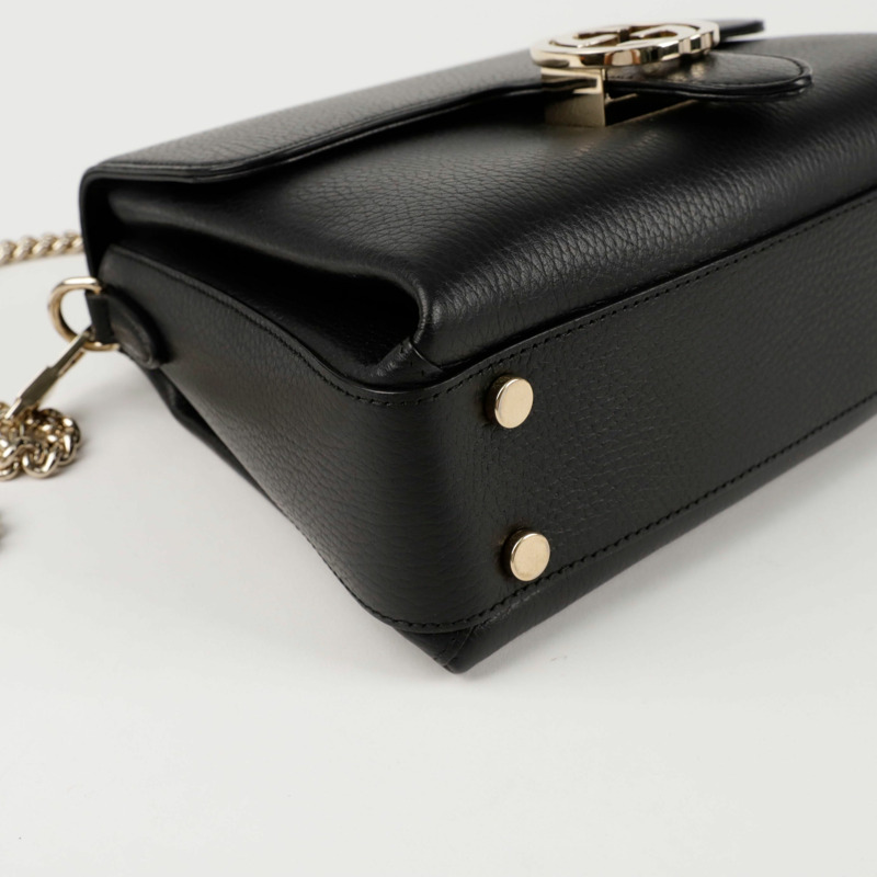 GUCCI 互扣式頂部手把手提單肩包 510302-7