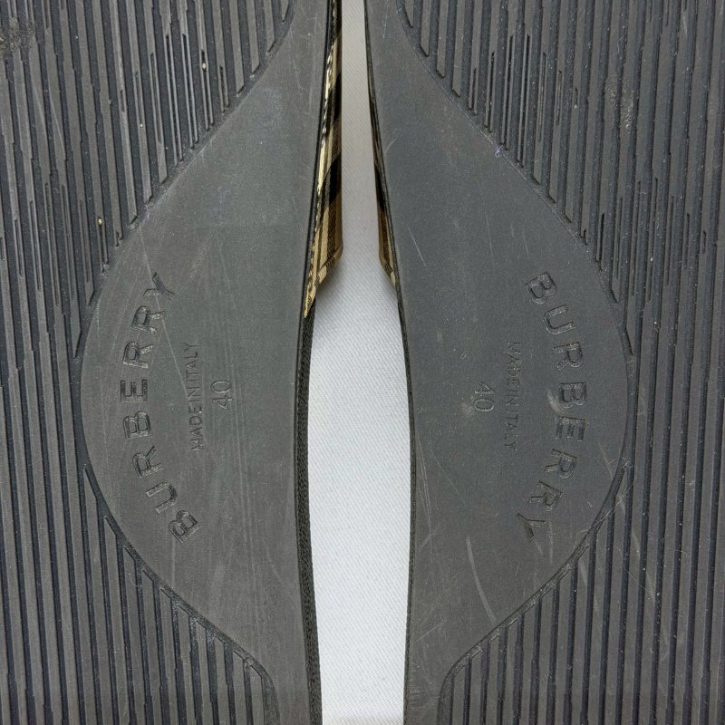 BURBERRY 經典格纹休閒拖鞋-7