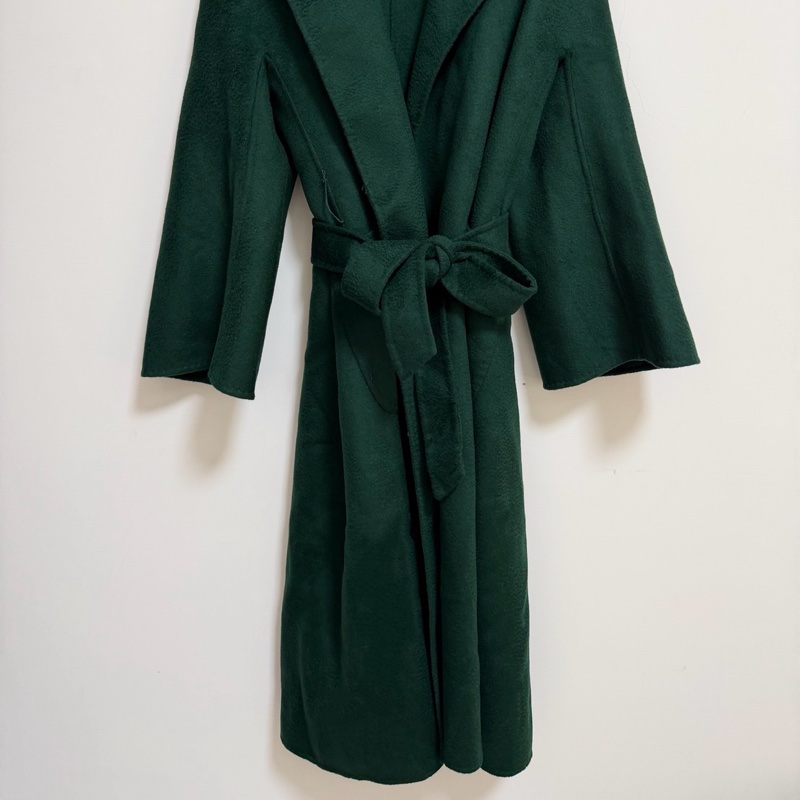 Max Mara 橄欖綠 山羊絨大衣外套 原價近10萬-10