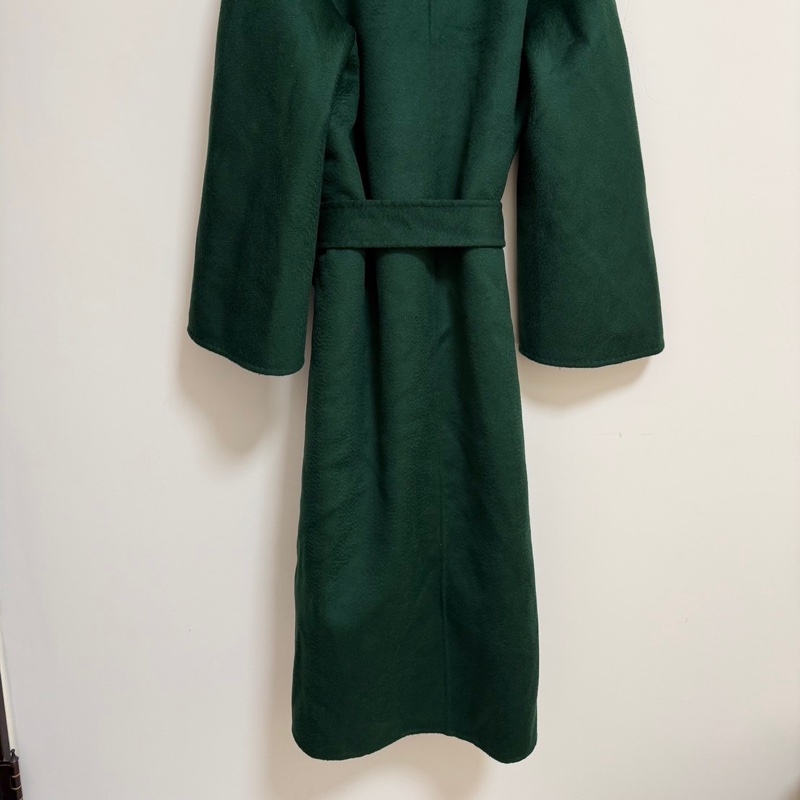 Max Mara 橄欖綠 山羊絨大衣外套 原價近10萬-11