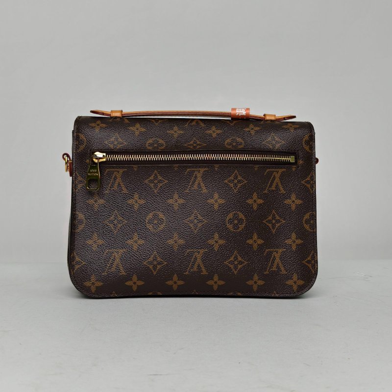 LOUIS VUITTON MetisPochette郵差包老花PVC金扣2017肩背包-2