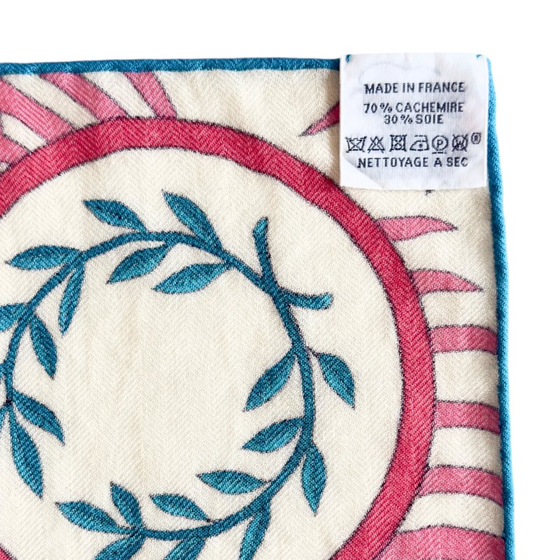 HERMES La Danse des Amazones shawl 140 女騎士之舞 羊絨 圍巾-9