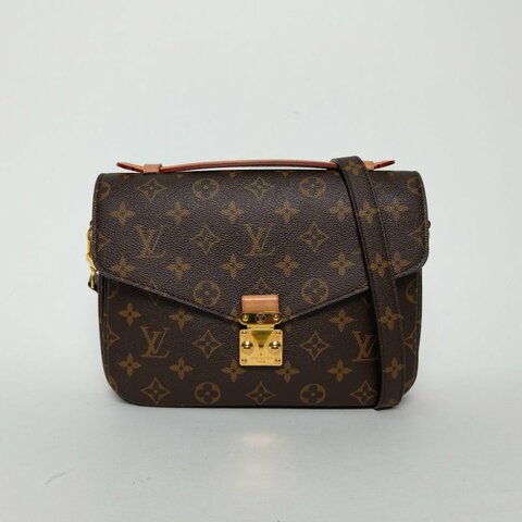 LOUIS VUITTON MetisPochette郵差包老花PVC金扣2020肩背包