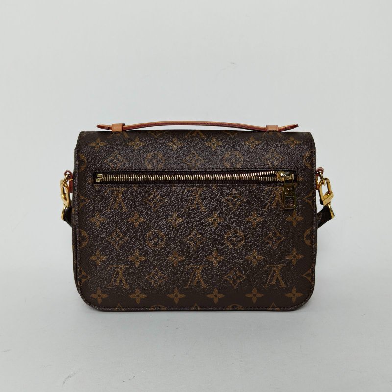 LOUIS VUITTON MetisPochette郵差包老花PVC金扣2020肩背包-2