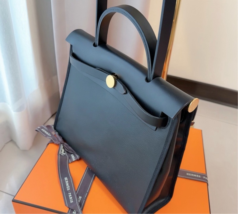 愛馬仕herbag31稀有高級感熊貓黑白配色-2