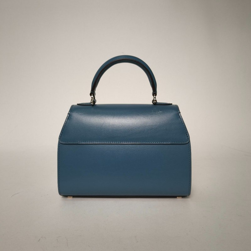 MOYNAT RejaneMini20藍色牛皮肩背包-2