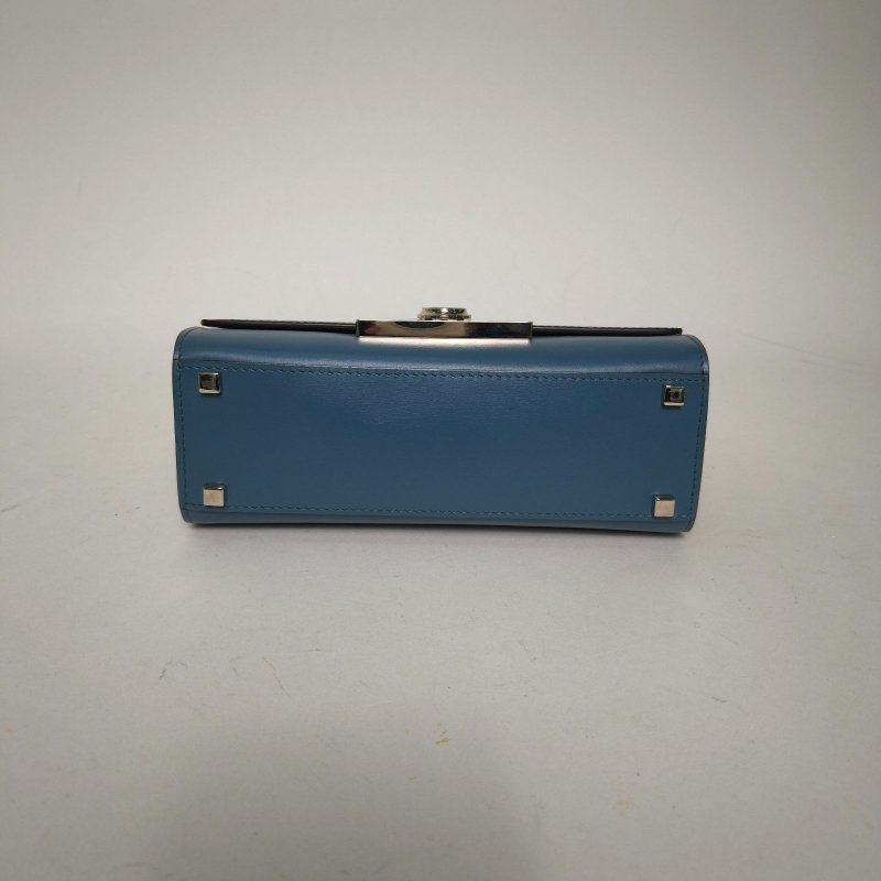 MOYNAT RejaneMini20藍色牛皮肩背包-4