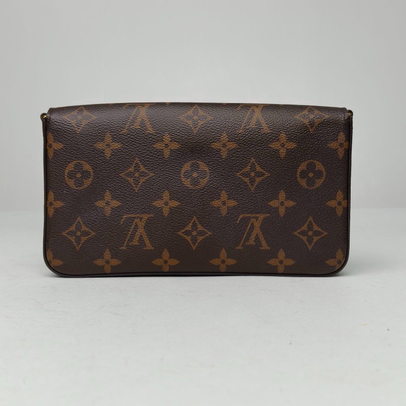 LOUIS VUITTON POCHETTEFELICIE三合一鏈條包老花PVC2020肩背包-2