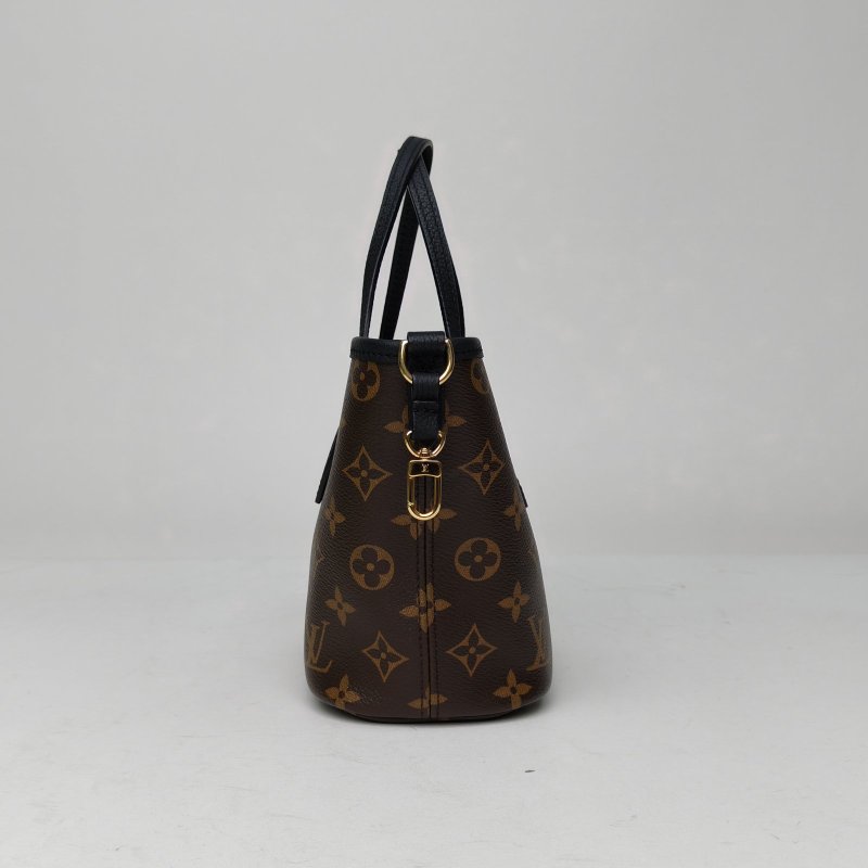 LOUIS VUITTON NeverfullINSIDEOUT雙面托特/20老花PVC金扣晶片肩背包-3