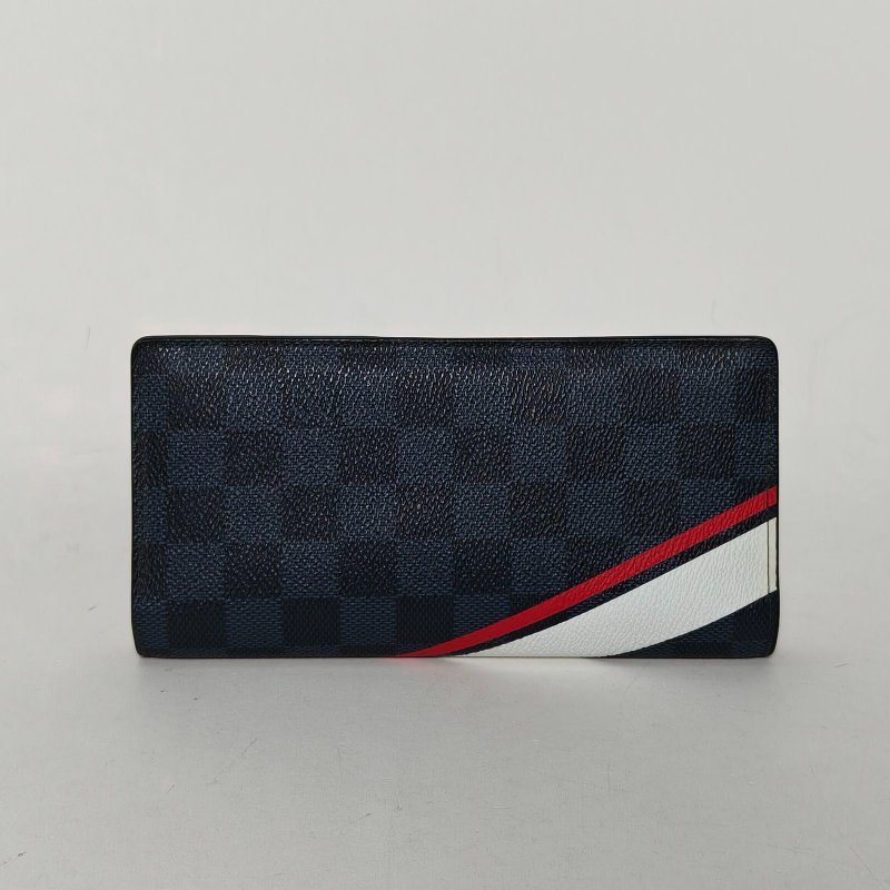 LOUIS VUITTON 藍色PVC2017長款錢包肩背包-2