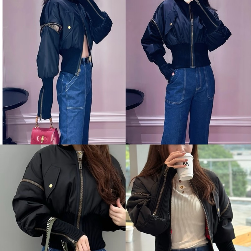 Gucci 飛行員短板夾克 內裡100%羊毛 原價近10萬-3